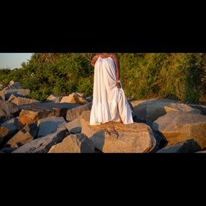 XL White Maxi dress.